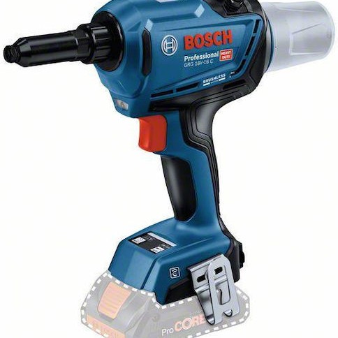 Bosch GRG 18V-16 C Ηλεκτρικός Πριτσιναδόρος Μπαταρίας με Θήκη Solo (χωρίς Μπαταρία και Φορτιστή)