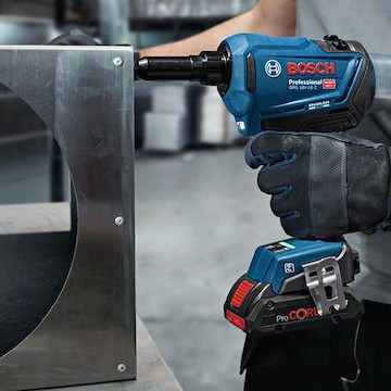 Bosch GRG 18V-16 C Ηλεκτρικός Πριτσιναδόρος Μπαταρίας με Θήκη Solo (χωρίς Μπαταρία και Φορτιστή)
