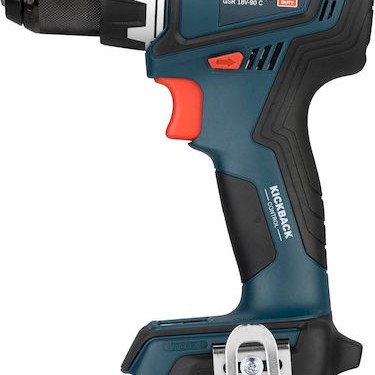 Bosch GSR 18V-90 C Κρουστικό Δραπανοκατσάβιδο Μπαταρίας Solo Brushless 18V