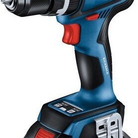 Bosch GSB 18V-90 C Κρουστικό Δραπανοκατσάβιδο Μπαταρίας 18V 2x4Ah