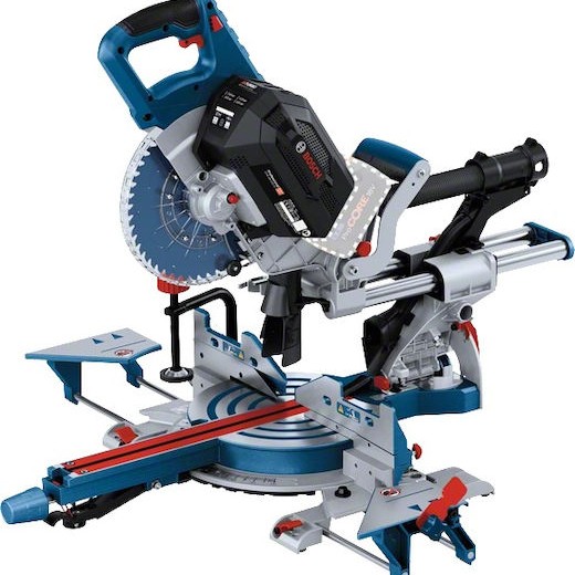 Bosch GCM 18V-216 DC Φαλτσοπρίονο Μπαταρίας Συρόμενο με Ισχύ 1600W (χωρίς Μπαταρία και Φορτιστή)