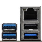 ASRock Z790M-ITX WiFi Motherboard Mini ITX με Intel 1700 Socket 90-MXBKE0-A0UAYZ