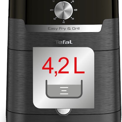 Tefal Easy Fry & Grill Classic Air Fryer 4.2lt Μαύρο