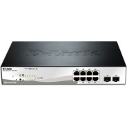 D-Link DGS-1210-10 Managed L2 Switch με 8 Θύρες Gigabit (1Gbps) Ethernet και 2 SFP Θύρες