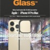 PanzerGlass Clearcase Antibacterial Back Cover Σιλικόνης Μαύρο (iPhone 14 Pro Max)