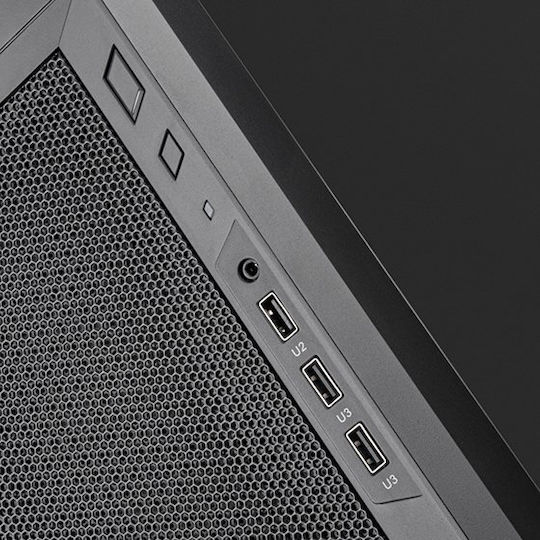 Silverstone FARA 311 Midi Tower Κουτί Υπολογιστή Μαύρο