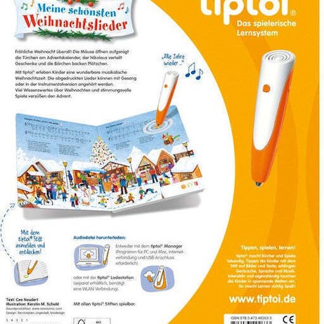 Tiptoi Τα Πιο Όμορφα Χριστουγεννιάτικα Τραγούδια