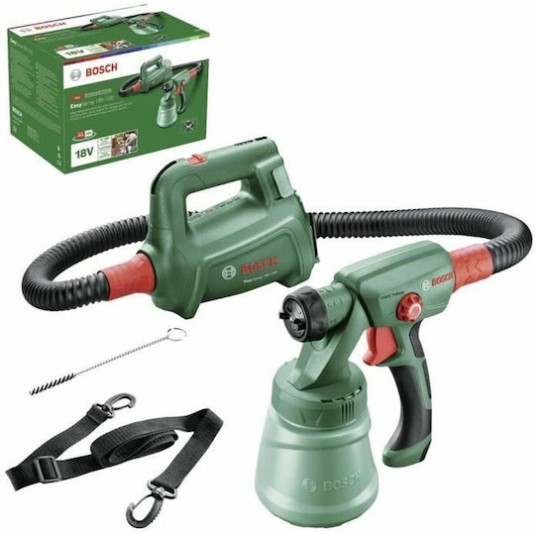 Bosch Ηλεκτρικό Πιστόλι Βαφής 18V Solo με Δοχείο 0.800lt