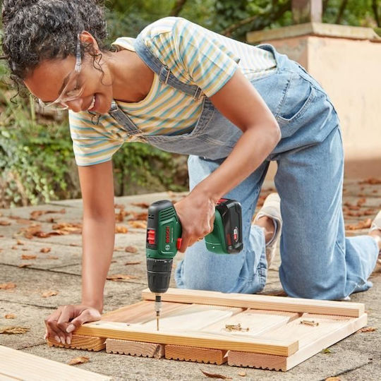 Bosch EasyDrill 18V-40 Κατσαβίδι Μπαταρίας Brushless 18V 2x2Ah