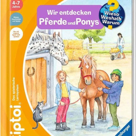 Tiptoi Εξερευνώντας Άλογα Και Πόνι