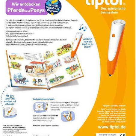 Tiptoi Εξερευνώντας Άλογα Και Πόνι