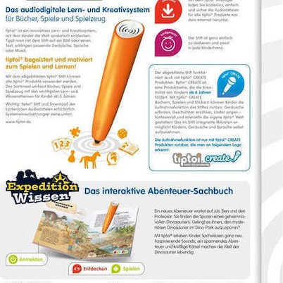 Tiptoi Expedition Wissen