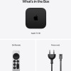 Apple TV Box MN893 4K UHD με WiFi και 128GB Αποθηκευτικό Χώρο με Λειτουργικό tvOS και Siri