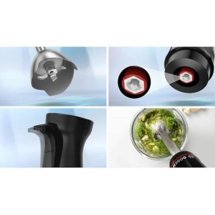 Bosch Ραβδομπλέντερ με Ανοξείδωτη Ράβδο 1000W Μαύρο