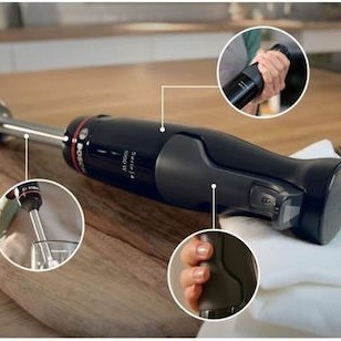 Bosch Ραβδομπλέντερ με Ανοξείδωτη Ράβδο 1000W Μαύρο