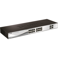 D-Link DGS-1210-20 v1 Managed L2 Switch με 20 Θύρες Gigabit (1Gbps) Ethernet και 4 SFP Θύρες