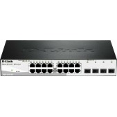 D-Link DGS-1210-20 v1 Managed L2 Switch με 20 Θύρες Gigabit (1Gbps) Ethernet και 4 SFP Θύρες
