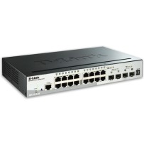 D-Link DGS-1510-20 Unmanaged L2 Switch με 16 Θύρες Gigabit (1Gbps) Ethernet και 4 SFP Θύρες