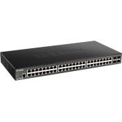 D-Link DGS-1250-52X Managed L2 PoE+ Switch με 48 Θύρες Gigabit (1Gbps) Ethernet και 4 SFP Θύρες