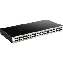 D-Link DGS-1250-52X Managed L2 PoE+ Switch με 48 Θύρες Gigabit (1Gbps) Ethernet και 4 SFP Θύρες
