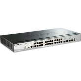 D-Link DGS-1510-28P Managed L3 PoE+ Switch με 24 Θύρες Gigabit (1Gbps) Ethernet και 2 SFP Θύρες
