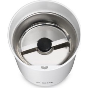 Bosch Ηλεκτρικός Μύλος Καφέ 180W με Χωρητικότητα 75gr Λευκός