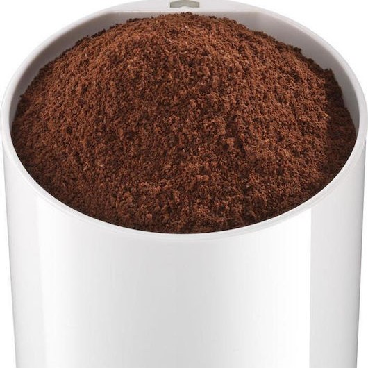 Bosch Ηλεκτρικός Μύλος Καφέ 180W με Χωρητικότητα 75gr Λευκός