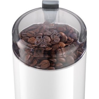 Bosch Ηλεκτρικός Μύλος Καφέ 180W με Χωρητικότητα 75gr Λευκός