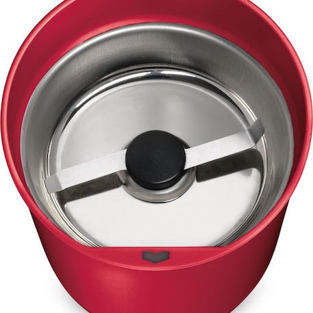 Bosch Ηλεκτρικός Μύλος Καφέ 180W με Χωρητικότητα 75gr Κόκκινος