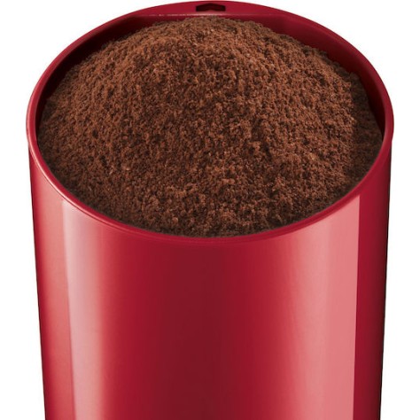 Bosch Ηλεκτρικός Μύλος Καφέ 180W με Χωρητικότητα 75gr Κόκκινος