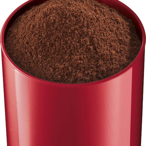 Bosch Ηλεκτρικός Μύλος Καφέ 180W με Χωρητικότητα 75gr Κόκκινος