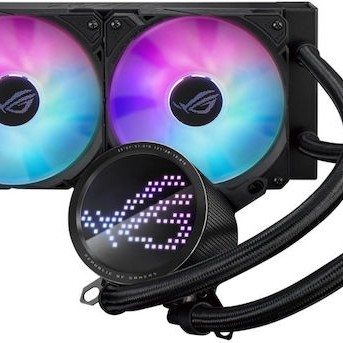Asus ROG Ryuo III 240 ARGB Υδρόψυξη Επεξεργαστή Διπλού Ανεμιστήρα 120mm για Socket AM4/AM5/1700/1200/115x