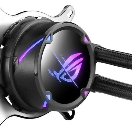 Asus ROG STRIX LC II 240 Υδρόψυξη Επεξεργαστή Διπλού Ανεμιστήρα 120mm για Socket 1200