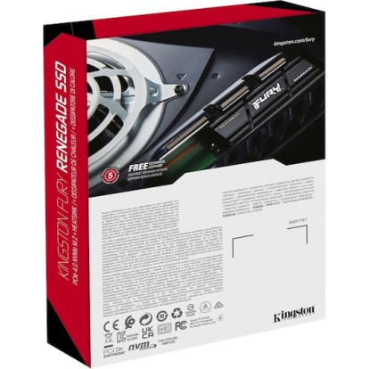 Kingston Fury Renegade w Heatsink SSD 2TB M.2 NVMe PCI Express 4.0