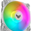 Asus TF120 Case Fan με ARGB Φωτισμό και Σύνδεση 4-Pin PWM 3τμχ Λευκό