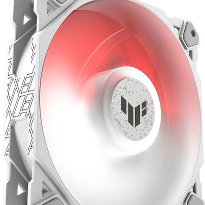 Asus TF120 Case Fan με ARGB Φωτισμό και Σύνδεση 4-Pin PWM Λευκό