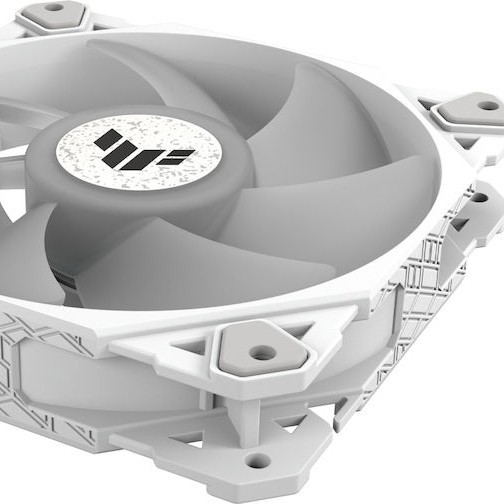 Asus TF120 Case Fan με ARGB Φωτισμό και Σύνδεση 4-Pin PWM Λευκό