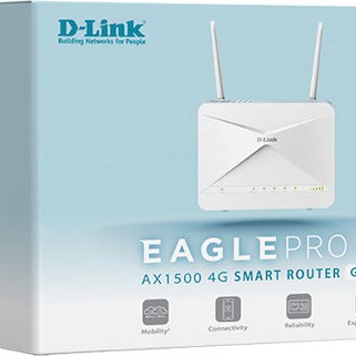 D-Link G415 Eagle Pro AI 4G Ασύρματο 4G Mobile Router Wi‑Fi 6 με 3 Θύρες Gigabit Ethernet