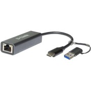 D-Link DUB-2315 & USB-A Adapter USB-C Αντάπτορας Δικτύου για Ενσύρματη σύνδεση Ethernet