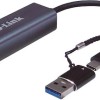 D-Link DUB-2315 & USB-A Adapter USB-C Αντάπτορας Δικτύου για Ενσύρματη σύνδεση Ethernet