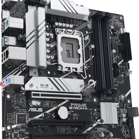 Asus Prime B760M-A-CSM Motherboard Micro ATX με Intel 1700 Socket