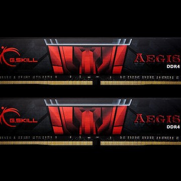 G.Skill Aegis DDR4 32GB RAM με 2x16GB Modules και Ταχύτητα 3000 για Desktop
