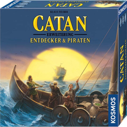 Επέκταση Παιχνιδιού Catan - Εξερευνητές & Πειρατές για 5-6 Παίκτες (GER) Kosmos