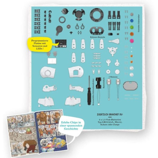 Kosmos Ηλεκτρονικό Ρομποτικό Παιχνίδι Chipz για 8+ Ετών