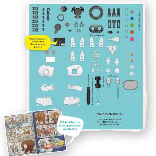 Kosmos Ηλεκτρονικό Ρομποτικό Παιχνίδι Chipz για 8+ Ετών