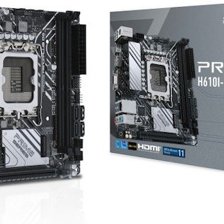 Asus Prime H610I-PLUS D4 Motherboard Mini ITX με Intel 1700 Socket 90MB1B20-M0EAYC