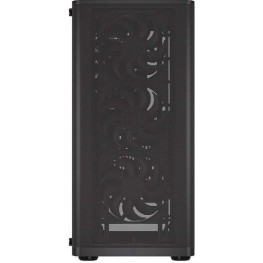 Endorfy Ventum 200 Air Gaming Midi Tower Κουτί Υπολογιστή με Πλαϊνό Παράθυρο Μαύρο