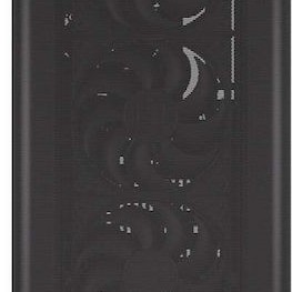 Endorfy Ventum 200 Air Gaming Midi Tower Κουτί Υπολογιστή με Πλαϊνό Παράθυρο Μαύρο