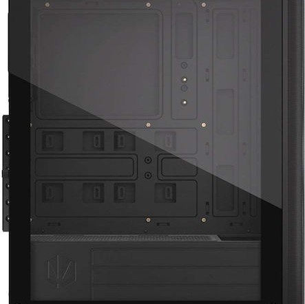 Endorfy Ventum 200 Air Gaming Midi Tower Κουτί Υπολογιστή με Πλαϊνό Παράθυρο Μαύρο