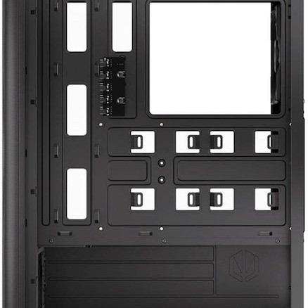 Endorfy Ventum 200 Air Gaming Midi Tower Κουτί Υπολογιστή με Πλαϊνό Παράθυρο Μαύρο